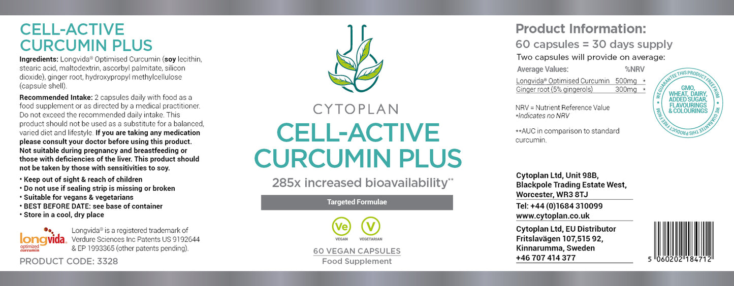 Cell- Active Curcumin Plus