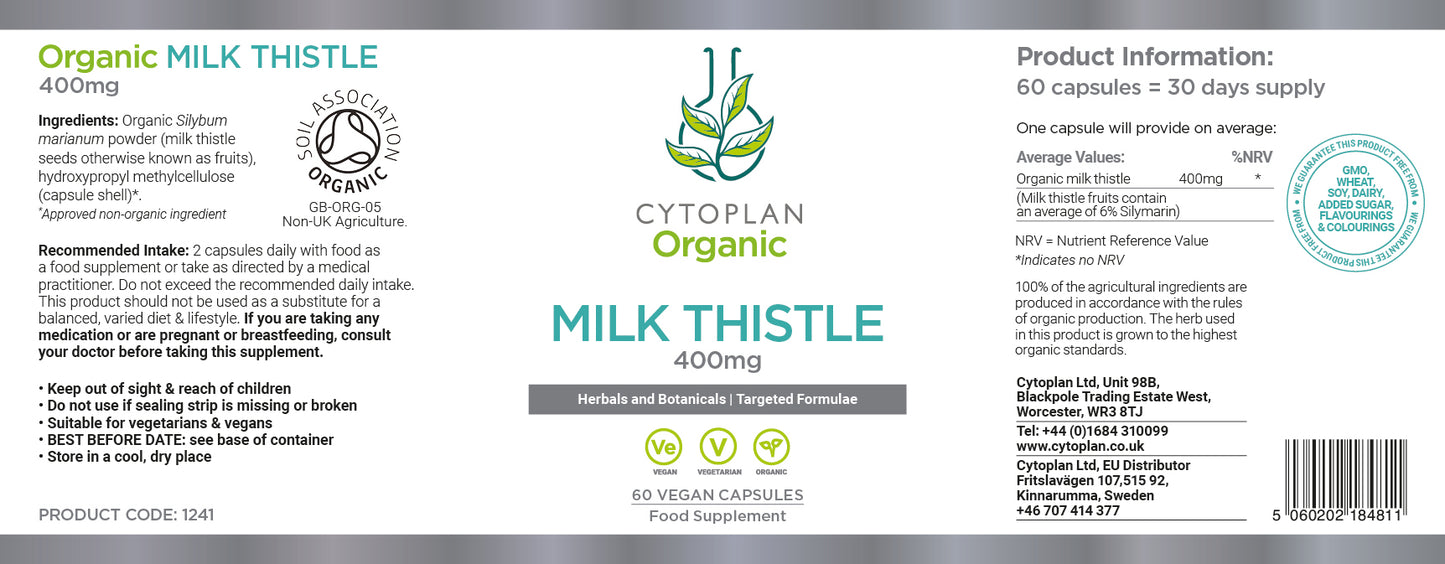 Organic Milk Thistle