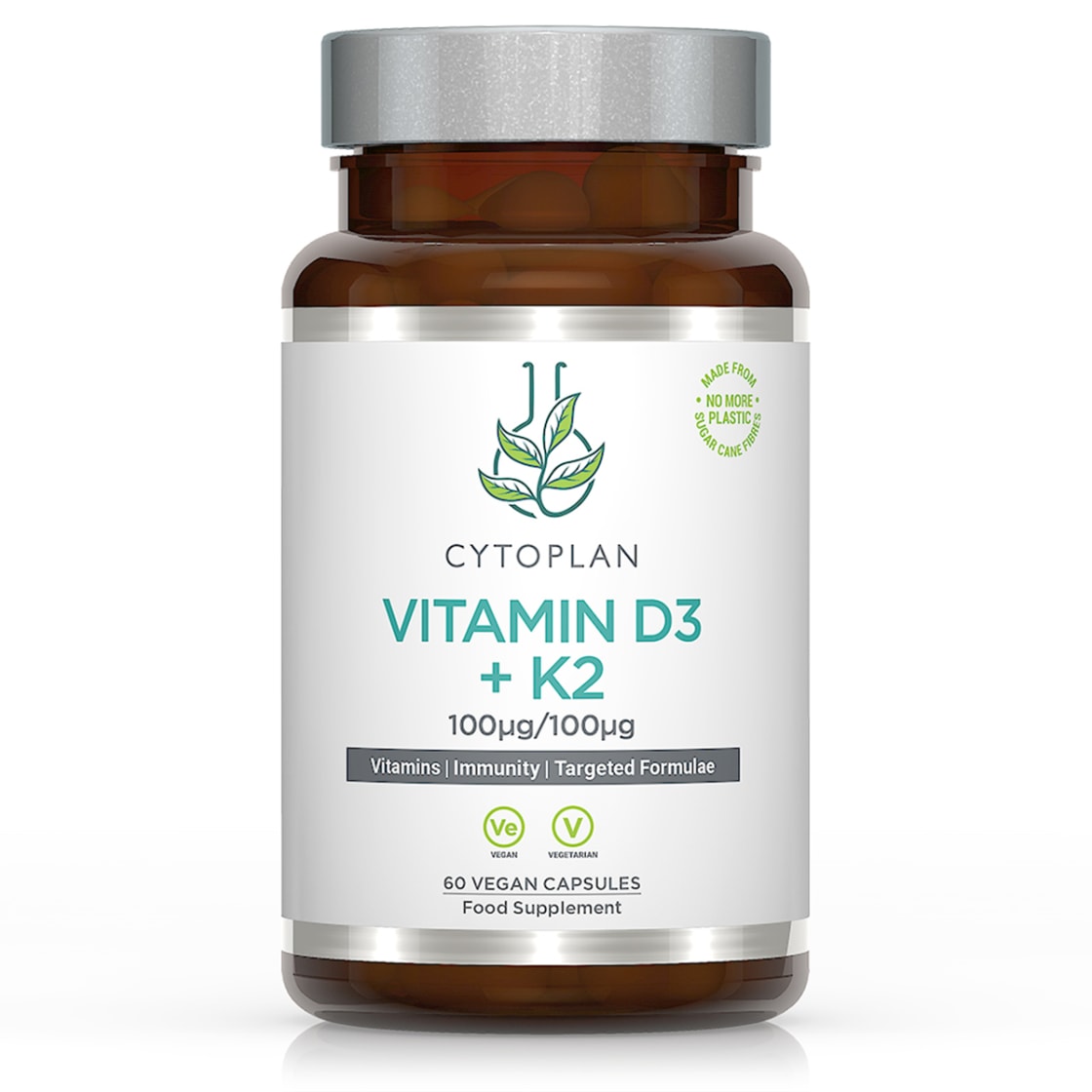 Vitamin D3+K2 Cytoplan (60 capsules)