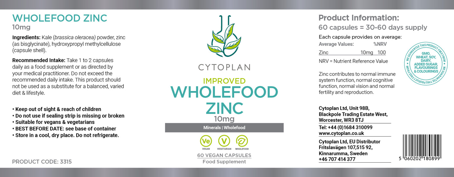 Wholefood Zinc