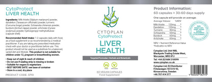 Cytoprotect Liver Health (60 capsules)