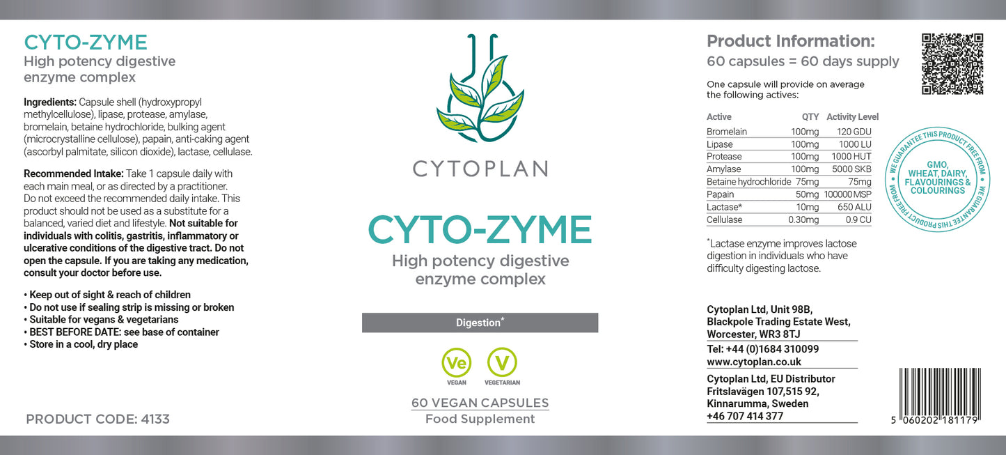 Digestive Enzymes Cyto-zyme